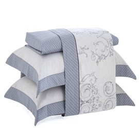 Jogo de Cama Queen Kacyumara Satinee Sam 4 Peças 300 Fios Jogo de Cama Queen Kacyumara Satinee Sam 4 Peças 300 Fios