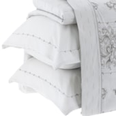 Jogo de Cama Queen Kacyumara Satinee Sartore 4 Peças 300 Fios Jogo de Cama Queen Kacyumara Satinee Sartore 4 Peças 300 Fios