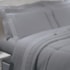 Jogo de Cama Queen Kacyumara Satinee Silver 4 Peças 300 Fios