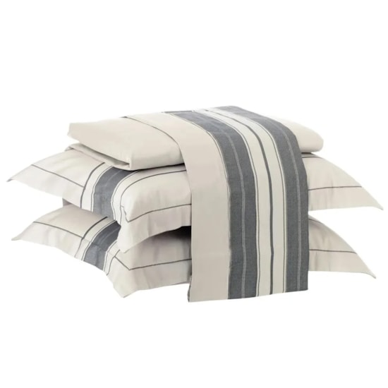 Jogo de Cama Queen Kacyumara Satinee Turan 4 Peças 300 Fios Jogo de Cama Queen Kacyumara Satinee Turan 4 Peças 300 Fios