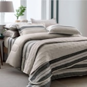 Jogo de Cama Queen Kacyumara Satinee Turan 4 Peças 300 Fios Jogo de Cama Queen Kacyumara Satinee Turan 4 Peças 300 Fios