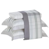 Jogo de Cama Queen Kacyumara Satinee Velk 4 Peças 300 Fios Jogo de Cama Queen Kacyumara Satinee Velk 4 Peças 300 Fios