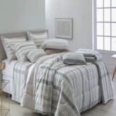 Jogo de Cama Queen Kacyumara Satinee Velk 4 Peças 300 Fios Jogo de Cama Queen Kacyumara Satinee Velk 4 Peças 300 Fios