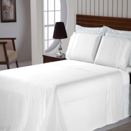 Jogo de Cama Queen Lucat Prime Branco Jogo de Cama Queen Lucat Prime Branco