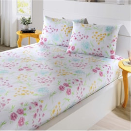 Jogo de Cama Queen Santista Prata Esther 150 fios - 4 peças Jogo de Cama Queen Santista Prata Esther 150 fios - 4 peças