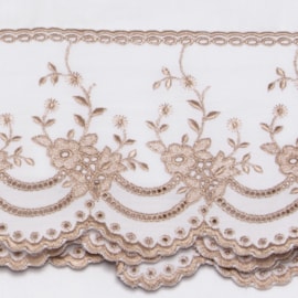 Jogo de Cama Queen São Carlos Versalhes Marrom 4 Peças Jogo de Cama Queen São Carlos Versalhes Marrom 4 Peças