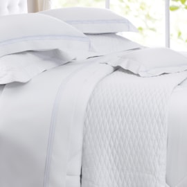 Jogo de Cama Queen Sultan Naturalle Fashion Eternity Branco 300 Fios 4 Peças Jogo de Cama Queen Sultan Naturalle Fashion Eternity Branco 300 Fios 4 Peças