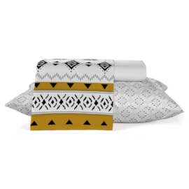 Jogo de Cama Queen Teka Diamante Nativo 150 Fios 4 Peças (2 Lençois e 2 Fronhas) Jogo de Cama Queen Teka Diamante Nativo 150 Fios 4 Peças (2 Lençois e 2 Fronhas)