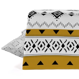 Jogo de Cama Queen Teka Diamante Nativo 150 Fios 4 Peças (2 Lençois e 2 Fronhas) Jogo de Cama Queen Teka Diamante Nativo 150 Fios 4 Peças (2 Lençois e 2 Fronhas)