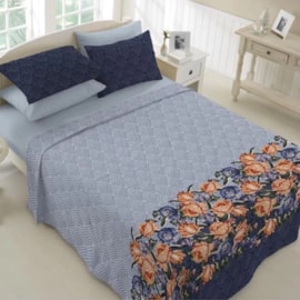 Jogo de Cama Queen Teka Ternura Plus Lavie 4Peças Jogo de Cama Queen Teka Ternura Plus Lavie 4Peças