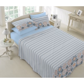 Jogo de Cama Queen Teka Ternura Plus Serenity 3 Peças Jogo de Cama Queen Teka Ternura Plus Serenity 3 Peças