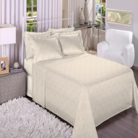 Jogo de Cama Queen Trésor 300 Fios Quadros Amarelo Jogo de Cama Queen Trésor 300 Fios Quadros Amarelo