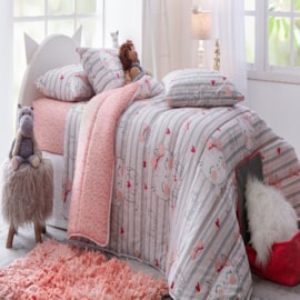 Jogo de Cama Solteiro 3 Peças Happy Day Meow ( 2 Lençóis e 1 Fronha) Jogo de Cama Solteiro 3 Peças Happy Day Meow ( 2 Lençóis e 1 Fronha)