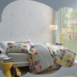 Jogo de Cama Solteiro 3 Peças Happy Day Smile (2 Lençóis e 1 Fronha) Jogo de Cama Solteiro 3 Peças Happy Day Smile (2 Lençóis e 1 Fronha)