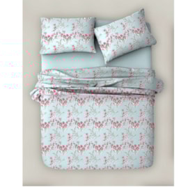 Jogo de Cama Solteiro Color Art 150 Fios Franz Azul B Jogo de Cama Solteiro Color Art 150 Fios Franz Azul B