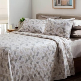 Jogo de Cama Solteiro Corttex Due Geometrico Bege 3 Pçs ( 2 Lençois e 1 Fronha) Jogo de Cama Solteiro Corttex Due Geometrico Bege 3 Pçs ( 2 Lençois e 1 Fronha)