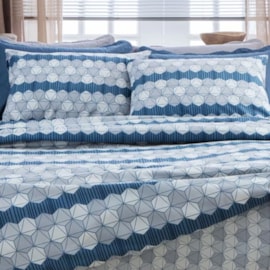 Jogo de Cama Solteiro Corttex Due Ladrilho Azul 3 Pçs ( 2 Lençois e 1 Fronha) Jogo de Cama Solteiro Corttex Due Ladrilho Azul 3 Pçs ( 2 Lençois e 1 Fronha)