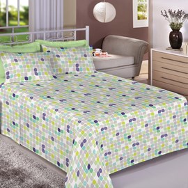 Jogo de Cama Solteiro Duplo Premium Plus 3 Peças Folhas Jogo de Cama Solteiro Duplo Premium Plus 3 Peças Folhas