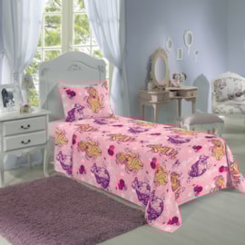 Jogo de Cama Solteiro Infantil Lepper Barbie Reinos Mágicos 3 Peças Jogo de Cama Solteiro Infantil Lepper Barbie Reinos Mágicos 3 Peças