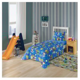 Jogo de Cama Solteiro Infantil Lepper Patrulha Canina 3 Peças Jogo de Cama Solteiro Infantil Lepper Patrulha Canina 3 Peças