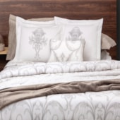 Jogo de Cama Solteiro Kacyumara Satinee Diamond 3Pçs 300Fios Jogo de Cama Solteiro Kacyumara Satinee Diamond 3Pçs 300Fios