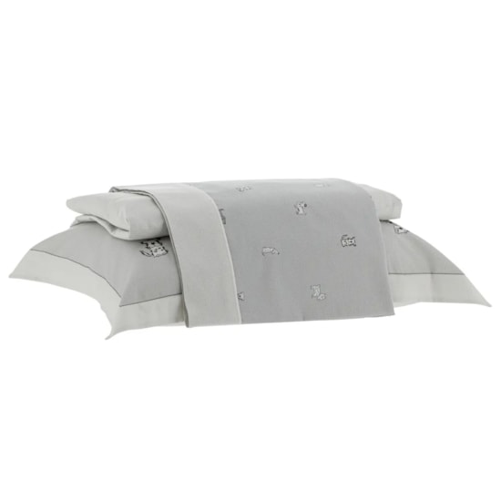 Jogo de Cama Solteiro Kacyumara Satinee Luke 3Pçs 300Fios Jogo de Cama Solteiro Kacyumara Satinee Luke 3Pçs 300Fios