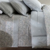 Jogo de Cama Solteiro Kacyumara Satinee Magany 3Pçs 300Fios Jogo de Cama Solteiro Kacyumara Satinee Magany 3Pçs 300Fios