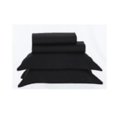 Jogo de Cama Solteiro Kacyumara Satinee Preto 3Pçs 300Fios Jogo de Cama Solteiro Kacyumara Satinee Preto 3Pçs 300Fios