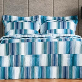 Jogo de Cama Solteiro King Estampado Andreza Spot 3 peças Jogo de Cama Solteiro King Estampado Andreza Spot 3 peças