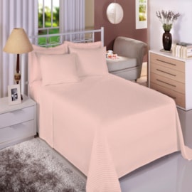 Jogo de Cama Solteiro King Premium Linea 180 Fios Poá Rosa (2 Lençois + 1 Fronha) Jogo de Cama Solteiro King Premium Linea 180 Fios Poá Rosa (2 Lençois + 1 Fronha)