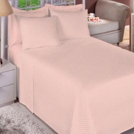 Jogo de Cama Solteiro King Premium Linea 180 Fios Poá Rosa (2 Lençois + 1 Fronha) Jogo de Cama Solteiro King Premium Linea 180 Fios Poá Rosa (2 Lençois + 1 Fronha)