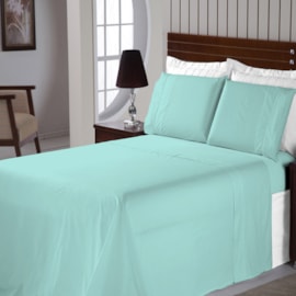 Jogo de Cama Solteiro Lucat Prime Azul Jogo de Cama Solteiro Lucat Prime Azul