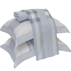Jogo de Cama Solteiro Plus Kacyumara Satinee Bonner 3Pçs 300Fios Jogo de Cama Solteiro Plus Kacyumara Satinee Bonner 3Pçs 300Fios