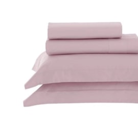 Jogo de Cama Solteiro Plus Kacyumara Satinee Inrose 3Pçs 300Fios Jogo de Cama Solteiro Plus Kacyumara Satinee Inrose 3Pçs 300Fios