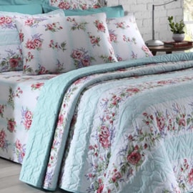 Jogo de Cama Solteiro Santista Prata Joana 150 fios - 3 peças Jogo de Cama Solteiro Santista Prata Joana 150 fios - 3 peças