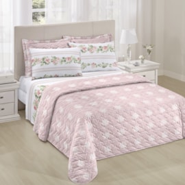 Jogo de Cama Solteiro Santista Prata Lavínia 150 Fios 3 Peças Jogo de Cama Solteiro Santista Prata Lavínia 150 Fios 3 Peças