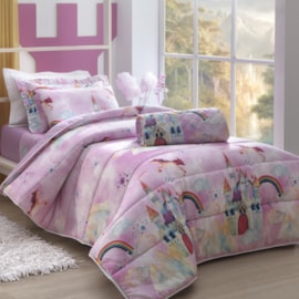 Jogo de Cama Solteiro Sultan Happy Day Dreams Duplo 3 Peças Jogo de Cama Solteiro Sultan Happy Day Dreams Duplo 3 Peças