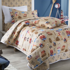 Jogo de Cama Solteiro Sultan Happy Day Pirata Duplo 3 Peças Jogo de Cama Solteiro Sultan Happy Day Pirata Duplo 3 Peças