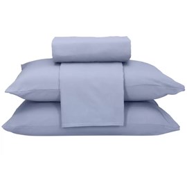 Jogo de Cama Solteiro Teka Diamante Azul 150 Fios 3 Peças (1 Lençois e 2 Fronhas) Jogo de Cama Solteiro Teka Diamante Azul 150 Fios 3 Peças (1 Lençois e 2 Fronhas)
