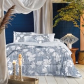 Jogo de Cama Solteiro Teka Diamante Gentileza 150 Fios 3 Peças Jogo de Cama Solteiro Teka Diamante Gentileza 150 Fios 3 Peças