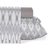 Jogo de Cama Solteiro Teka Diamante Indiens 150 Fios 3 Pçs Jogo de Cama Solteiro Teka Diamante Indiens 150 Fios 3 Pçs