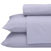 Jogo de Cama Solteiro Teka Diamante Lilas 150 Fios 3 Peças (2 Lençois e 1 Fronhas)
