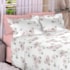 Jogo de Cama Solteiro Trésor 300 Fios Flor Rosè