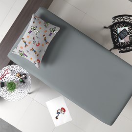 Jogo de Cama Toy Story Mesclado Solteiro Malha 100% algodão 2 peças Jogo de Cama Toy Story Mesclado Solteiro Malha 100% algodão 2 peças