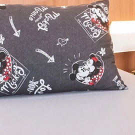 Jogo de Lençol Casal 3 Peças Portallar Disney Mickey Jadore Love (2 Fronha e 1 Lençol) Jogo de Lençol Casal 3 Peças Portallar Disney Mickey Jadore Love (2 Fronha e 1 Lençol)