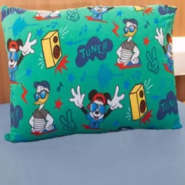 Jogo de Lençol Casal 3 Peças Portallar Disney Mickey Tune (2 Fronha e 1 Lençol) Jogo de Lençol Casal 3 Peças Portallar Disney Mickey Tune (2 Fronha e 1 Lençol)