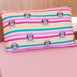 Jogo de Lençol Solteiro 2 Peças Portallar Disney Minnie Vibe Rosa (1 Fronha e 1 Lençol) Jogo de Lençol Solteiro 2 Peças Portallar Disney Minnie Vibe Rosa (1 Fronha e 1 Lençol)