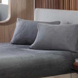 Jogo de Lençol Solteiro Confort Plush Mineral Seven Textil 2 Peças(1 Lençol e 1 Fronha) Jogo de Lençol Solteiro Confort Plush Mineral Seven Textil 2 Peças(1 Lençol e 1 Fronha)