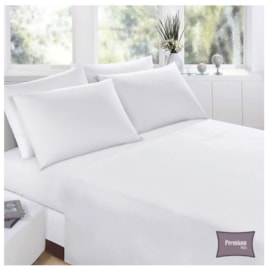 Jogo de Queen Premium Plus 4 Peças Branco Jogo de Queen Premium Plus 4 Peças Branco