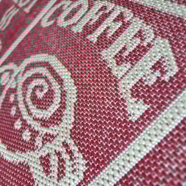 Jogo de Tapete para Cozinha Eco Nature Tea Vermelho Jogo de Tapete para Cozinha Eco Nature Tea Vermelho